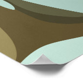 エンゲルベルグスイスのスキーポスター ポスター (角)