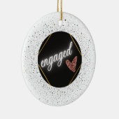 エンゲージド グラム セラミックオーナメント (右)