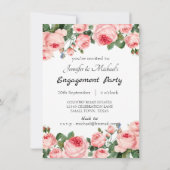 エンゲージメントにぴったりなバラ色の花 (裏面)