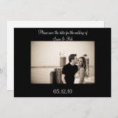 エンゲージメントのお知らせ セーブザデート (正面/裏面)