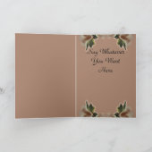 エンゲージメントカードのご祝儀 カード (内部)