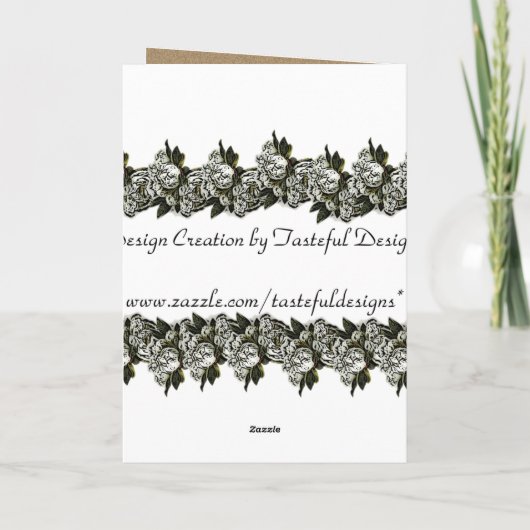 エンゲージメントカードのご祝儀 カード (裏面)