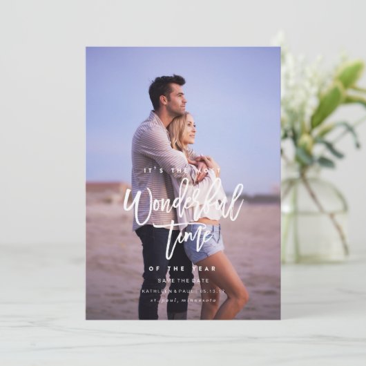 エンゲージメントクリスマスカード, セーブザデートクリスマス シーズンカード (スタンド正面)