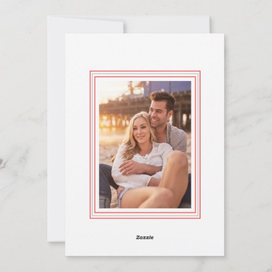 エンゲージメントクリスマスカード, セーブザデートクリスマス シーズンカード (裏面)