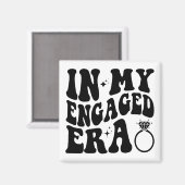 エンゲージメントティー、私の婚約時代 マグネット (正面/裏面)