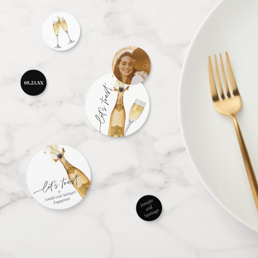 エンゲージメントパーティーのお祝い コンフェッティ (グループ)