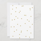 エンゲージメントパーティーのご案内 招待状 (裏面)