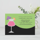 エンゲージメントパーティーまたはカクテルパーティーの招待状 招待状 (スタンド正面)