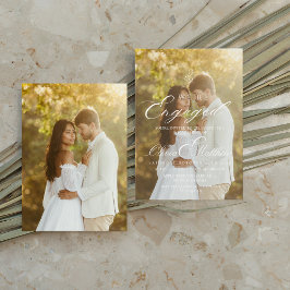 エンゲージメントフォトパーティー 招待状