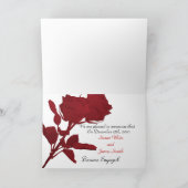 エンゲージメント発表カードテンプレート 案内状 (内部)