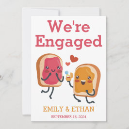 エンゲージメント発表カード 招待状