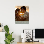 エンゲージメント サイン セージ エンゲージメント フォト ウェルカム サイン (ホームオフィス)