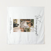 エンゲージメント スウィート メモリー タペストリー (正面(横))