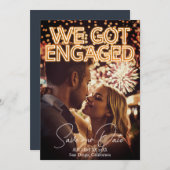 エンゲージメント ネオンサイン フォト セーブザデート (正面/裏面)