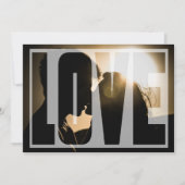 エンゲージメント・ラブ・パーティ 招待状 (正面)