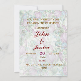 エンゲージメント 招待状