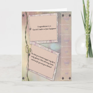 エンゲージメント 案内状