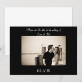 エンゲージメント, 結婚式のご案内 セーブザデート (正面/裏面)