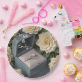 エンゲージリング ペーパープレート (パーティー)