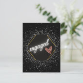エンゲージ グラム ブラック＆シルバー ポストカード (スタンド正面)