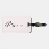 エンゲージ・リング　未来のMrs.プリティ　ピンク・リング ラゲッジタグ (裏面横)