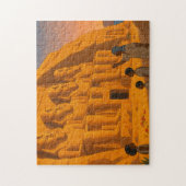 エンシェントアブシンベルサディカルパズル金ゴールド ジグソーパズル (縦)