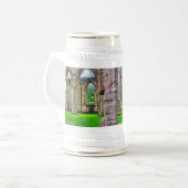 エンシェントインターンアビー7 Cistercian修道院ウェールズ ビールジョッキ (正面左)