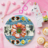 エンシェントダンスメラミンプレート ペーパープレート (パーティー)