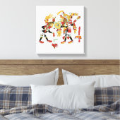 エンシェントメイアンメソアメリカンアートキャンバスプリント キャンバスプリント (インサイチュ (寝室))