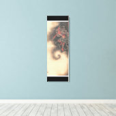 エンシ日本のャント絵画デーモンズ キャンバスプリント (インサイチュ (ウッドフロア))