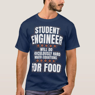 エンジおもしろいニアギフトエンジニアリング大学生G Tシャツ
