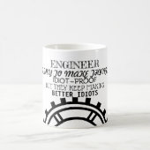 エンジおもしろいニアマグ コーヒーマグカップ (中央)