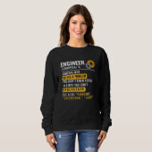 エンジおもしろいニア定義Sweatshirt スウェットシャツ (正面フル)