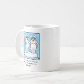 エンジェルおもしろいマンガのコーヒーマグ！ コーヒーマグカップ (正面左)