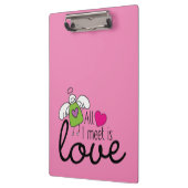 エンジェルおもしろい – 私が出会うすべては愛1 クリップボード (左)