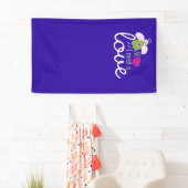 エンジェルおもしろい – 私が出会うすべては愛2 横断幕 (インサイチュ)