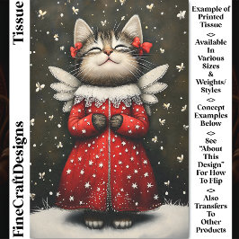 エンジェルお洒落キッテンエンジェルフェアリーCQ7デクページ 薄葉紙