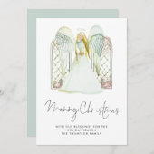 エンジェルお洒落メリークリスマススクリプト シーズンカード (正面/裏面)