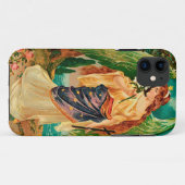 エンジェルがフローラ枝を持つ Case-Mate iPhoneケース (裏面(横))