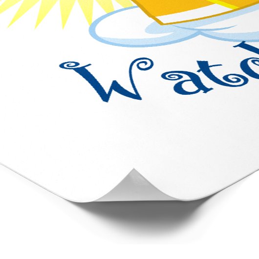 エンジェルが私を見守る消防士 ポスター (角)