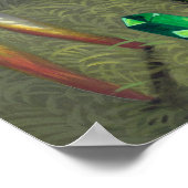 エンジェルとエメラルズARTプリント大きな目のエンジェル ポスター (角)