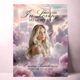 エンジェルとクロス・メモリアルのウェルカムサイン ポスター