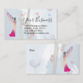 エンジェルとハートの名刺 名刺 (正面/裏面)