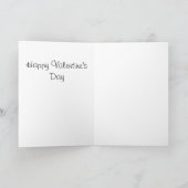 エンジェルと女神バレンタイン カード (内部)