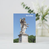 エンジェルと爪、 ネイルのSant'Angelo bridge – ローマ ポストカード (スタンド正面)