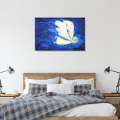 エンジェルと飛んでいるベビー絵画ズキャンバス（大） キャンバスプリント (インサイチュ (寝室))