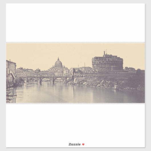 エンジェルの城とヴァチカンのドーム シール (シート)