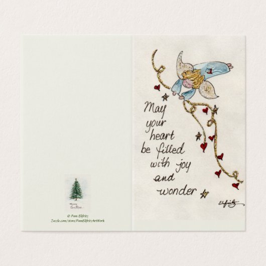 エンジェルは喜びと水の色のア疑問に思ートホリッドを願う (外部フラット)