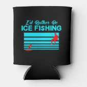 エンジェルアイス魚釣りフィッシュ 缶クーラー (正面)