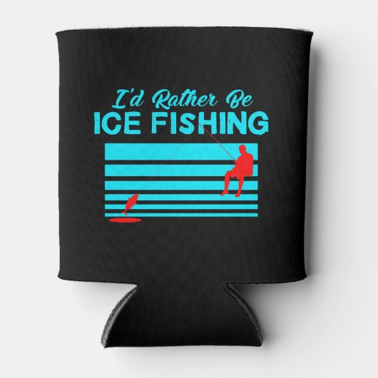 エンジェルアイス魚釣りフィッシュ 缶クーラー (正面)